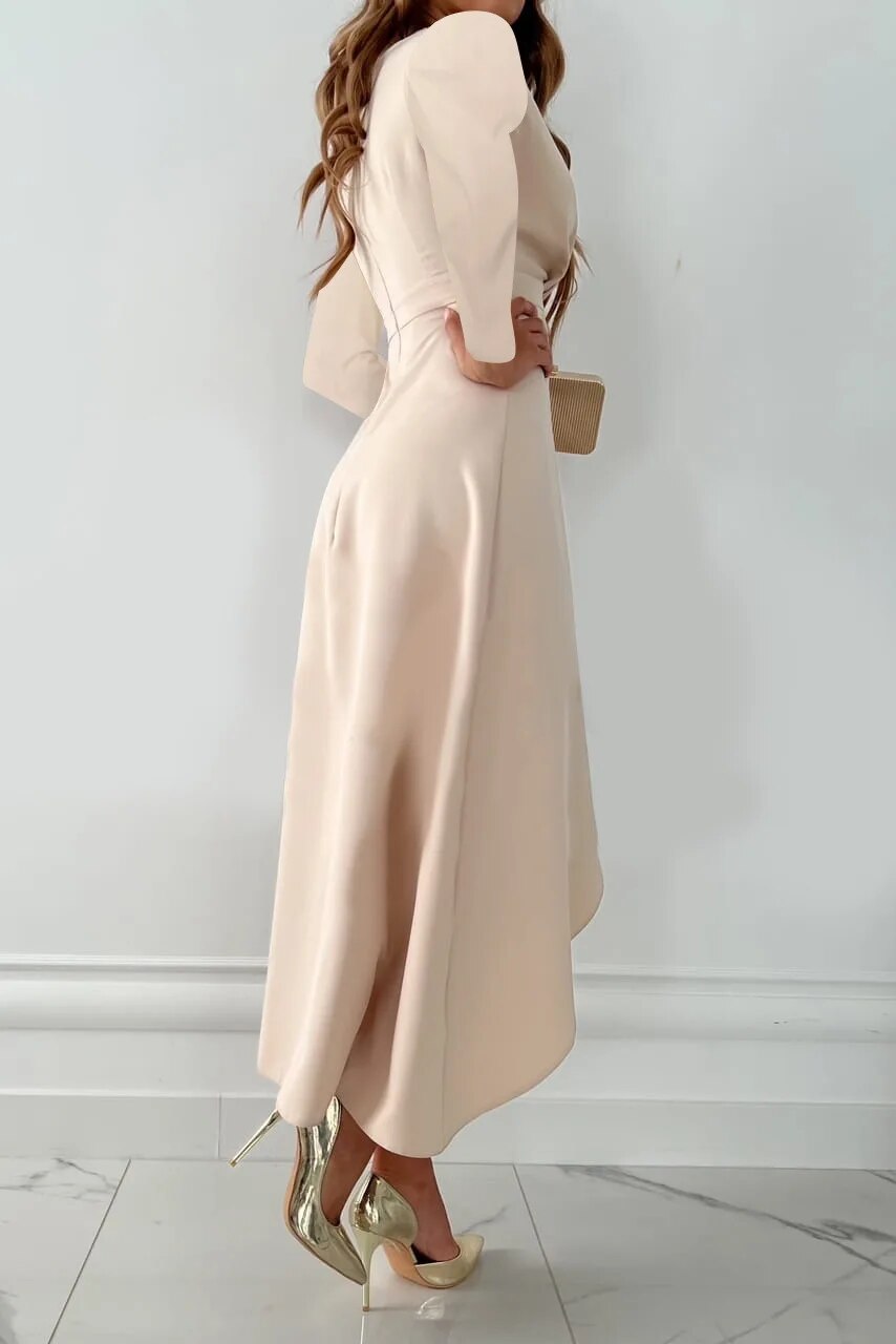 Felicia | Elegantes Festliches Kleid für Damen mit V-Ausschnitt