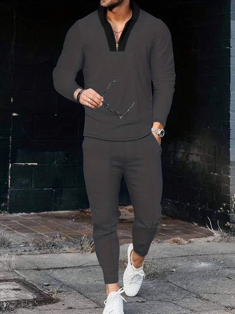 Zweiteiliges Herren Outfit Set