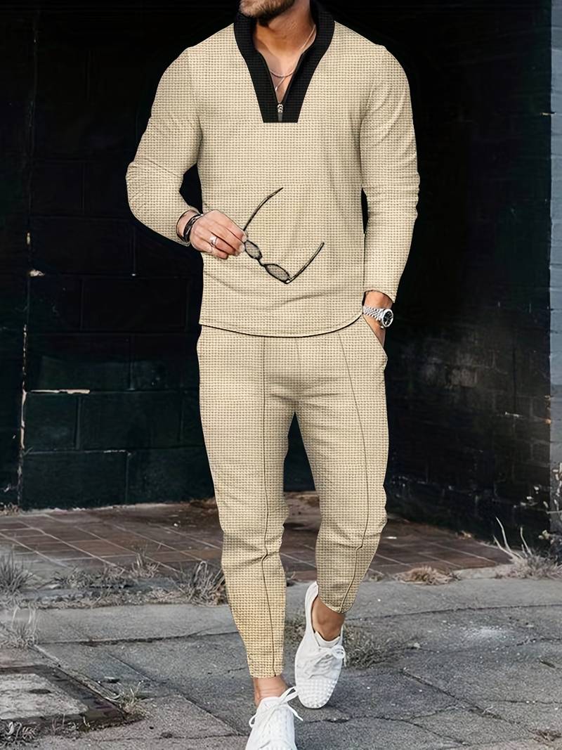 Zweiteiliges Herren Outfit Set