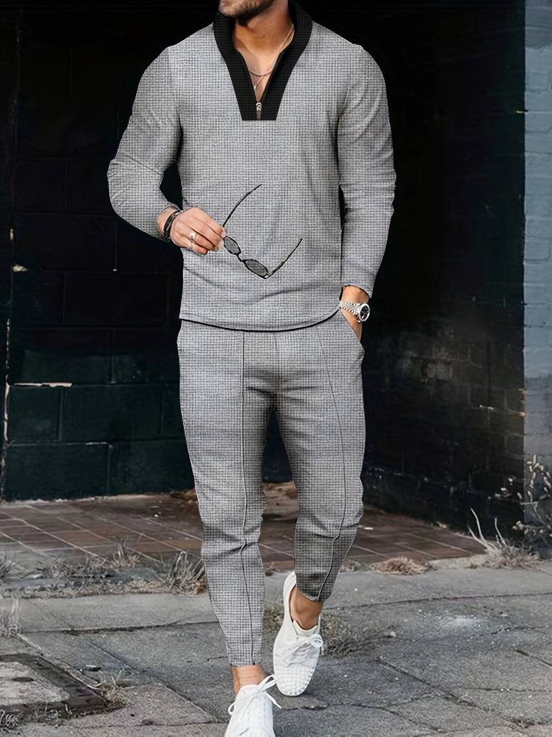 Zweiteiliges Herren Outfit Set