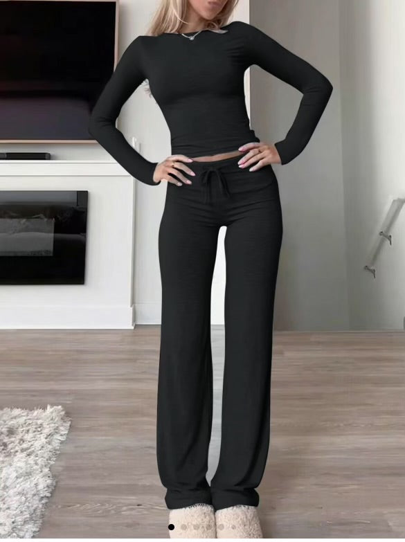 Zweiteiliges Set aus Baumwollmix für Damen