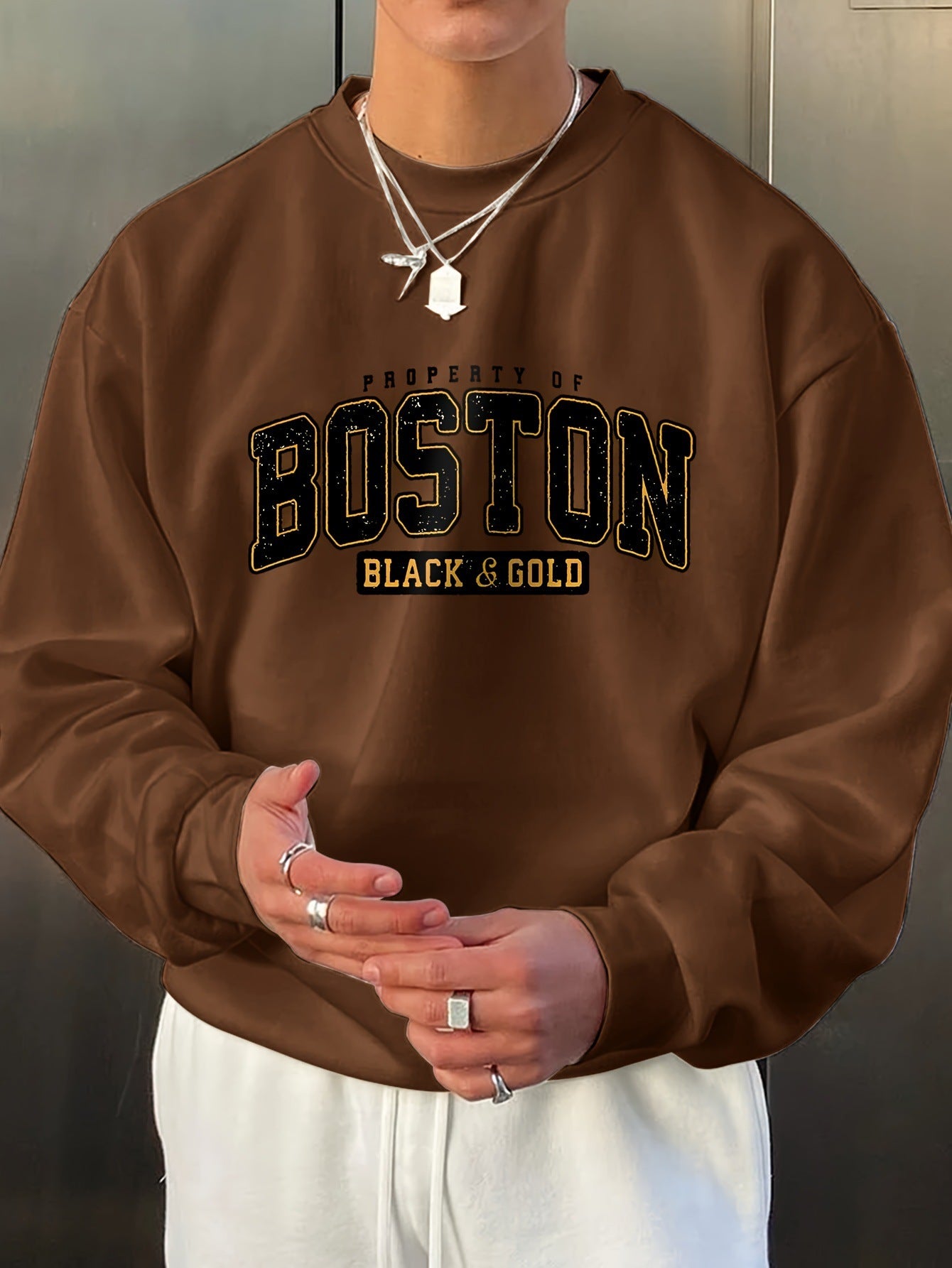 Xander | Trendig Pullover Sweatshirt für Männer