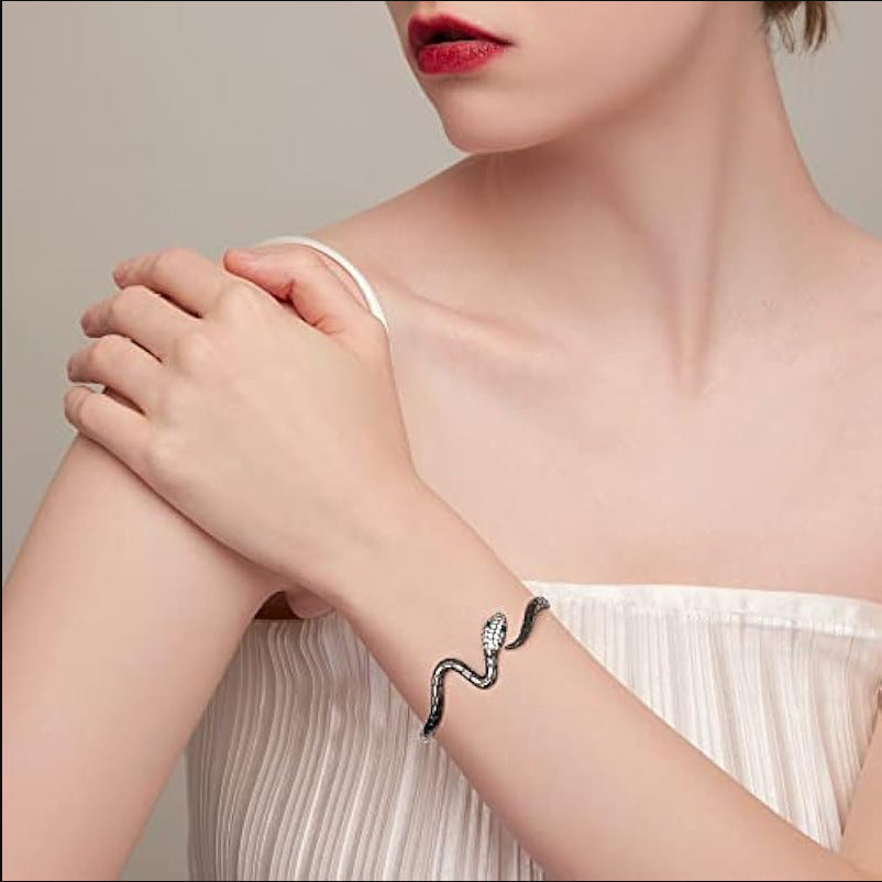 Damen Armreif in Schlangenform 2