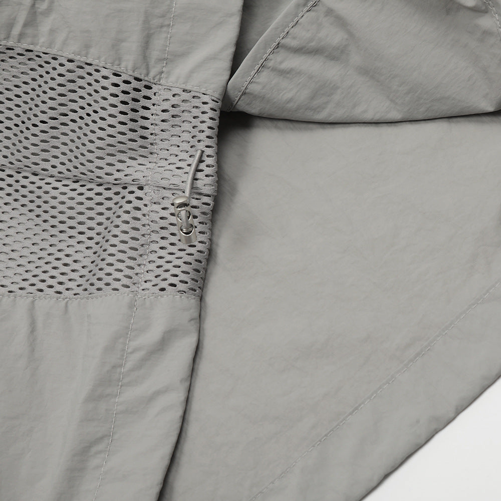 Leichter Windbreaker mit Kapuze aus Atmungsaktivem Polyester – Ideal für Windige Tage und Outdoor-Aktivitäten 4