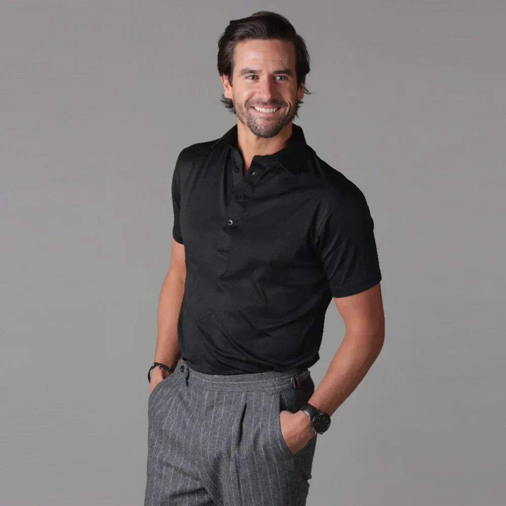 Rico | Steifes Kragen Poloshirt Herren für modernen Stil und Komfort