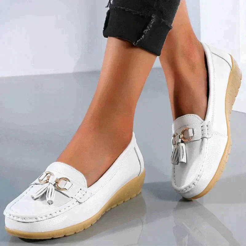 Beatrix | Damen Loafer aus hochwertigem Leder für stilvolle Eleganz