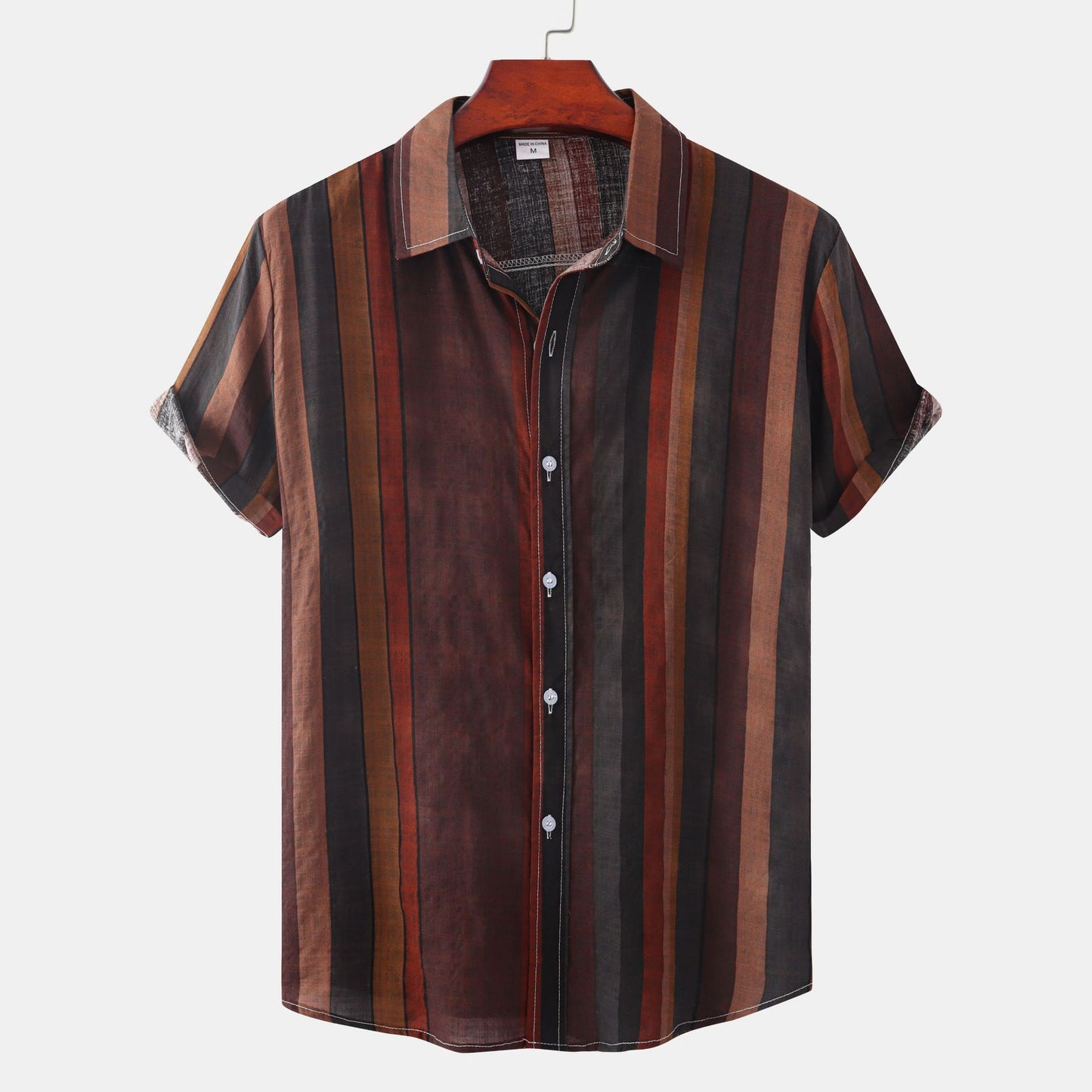 Lässiges Retro-Hemd mit Print