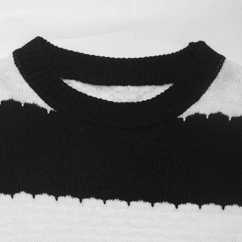 Women's striped sweater