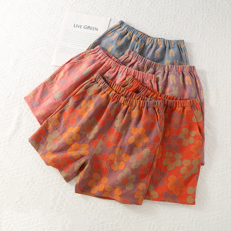 Mirjam | Bequeme Jacquard Shorts für Frauen