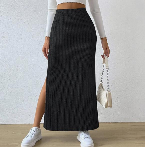 Kaya | Trendig Gestrickter Rock für Frauen