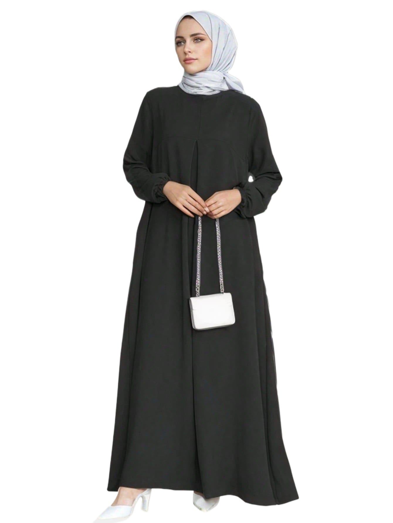 Arabisches langärmeliges, locker geschnittenes Kleid