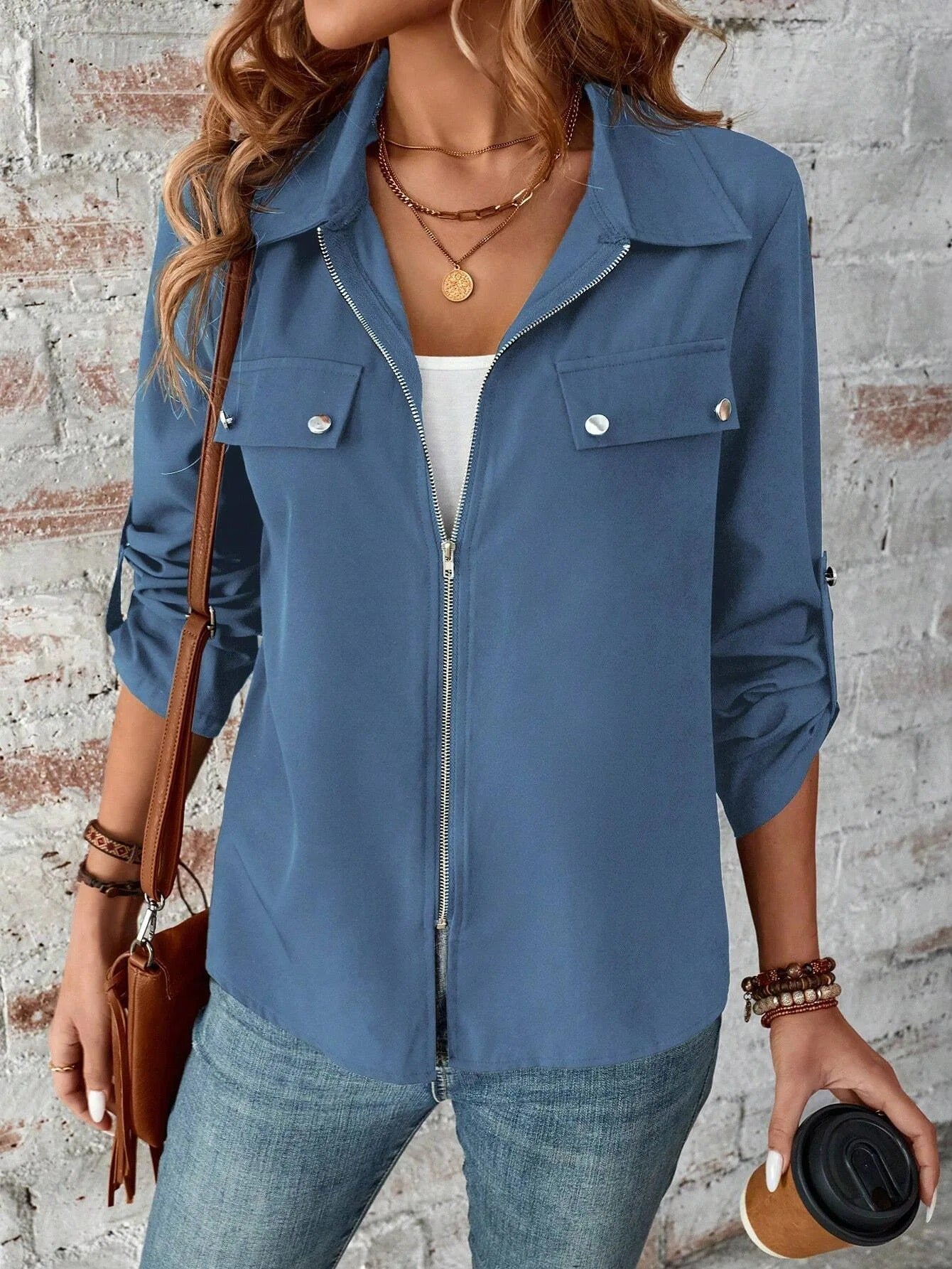 Variant image for Robyn | Stilvolle Reißverschlussjacke für Damen-6