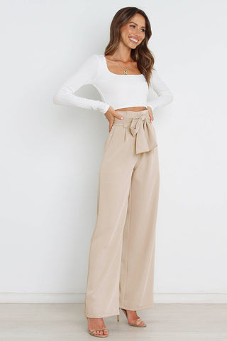 Variant image for Aira | Leichte Leinen-Palazzohose für Damen, Weite Sommerhose, Elegant und Bequem-4