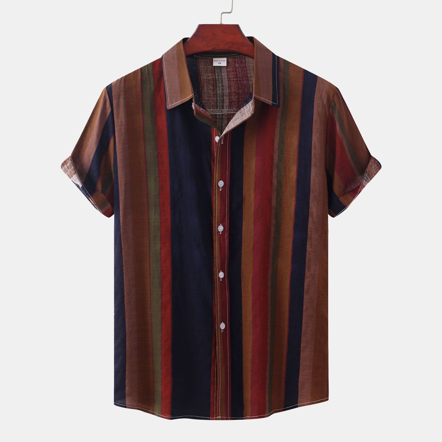 Lässiges Retro-Hemd mit Print