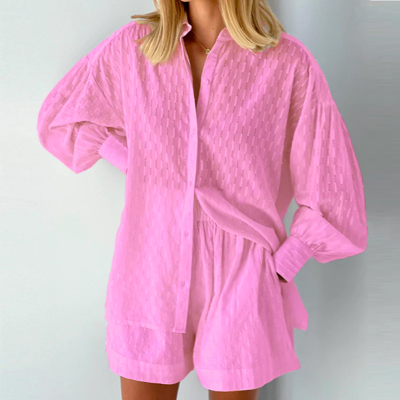Variant image for Beatrix | Lässiges 2-teiliges Set für Damen aus Baumwollmischung-25
