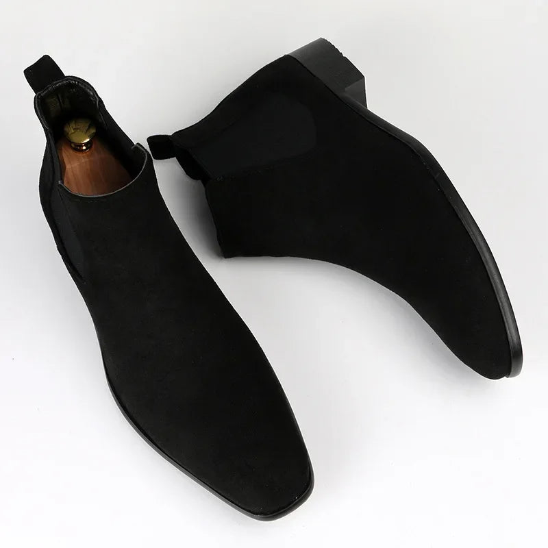 Variant image for Max | Elegante Wildlederstiefel für Herren mit gepolsterter Innensohle-12