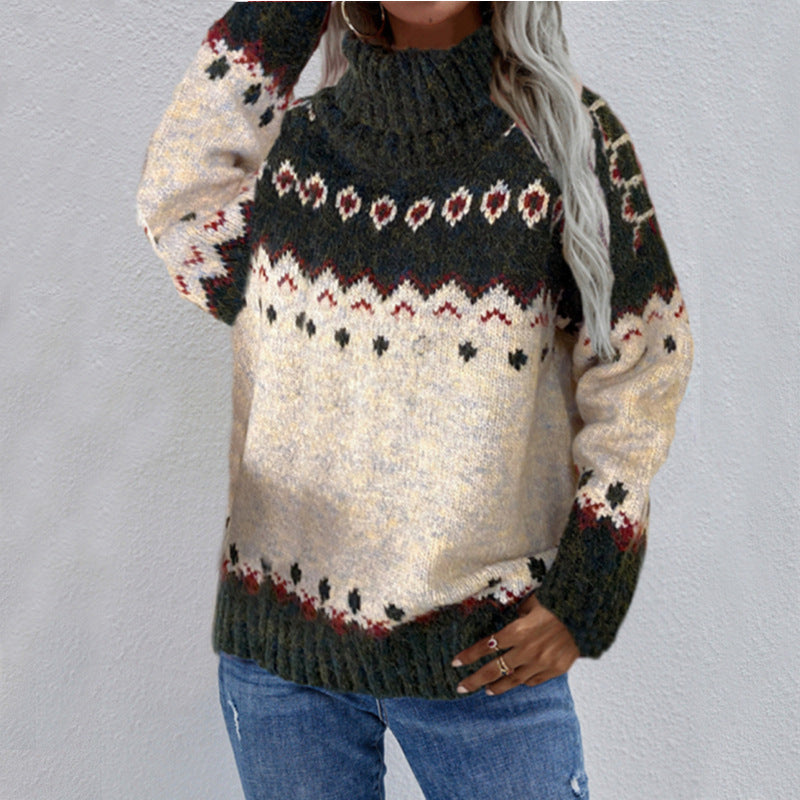 Warmer Strickpullover im Norweger-Stil 7