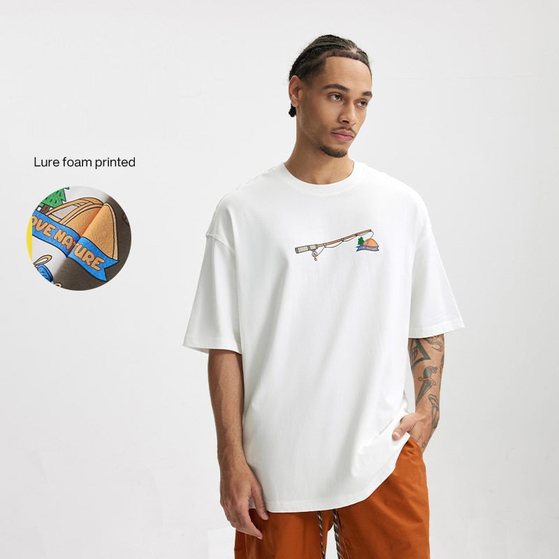 Jesse | Klassische bedrucktes T-Shirt für Männer