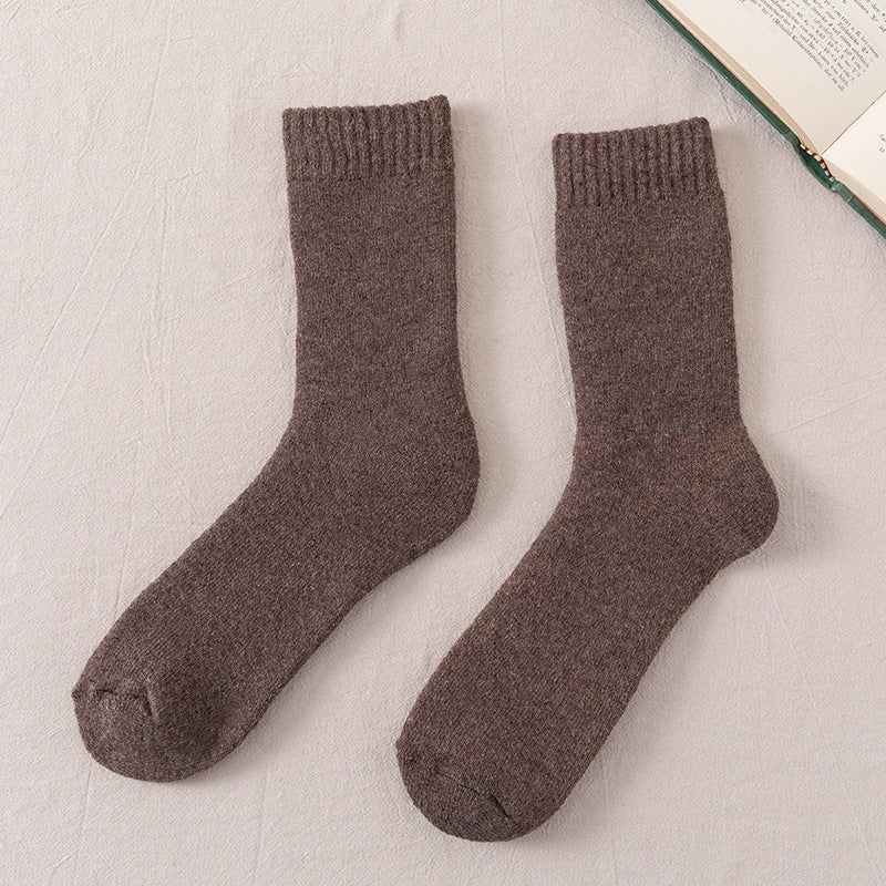Wollsocken Warm 6