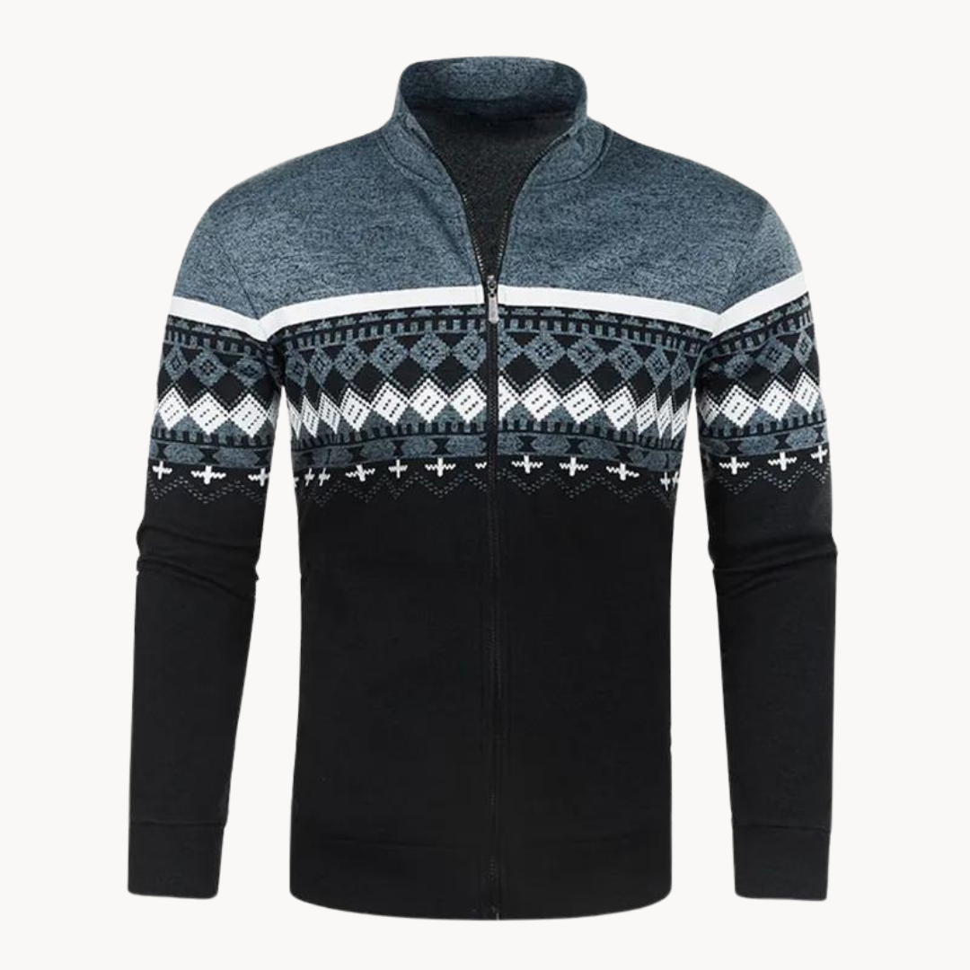 Alpen | Gestrickte Strickjacke