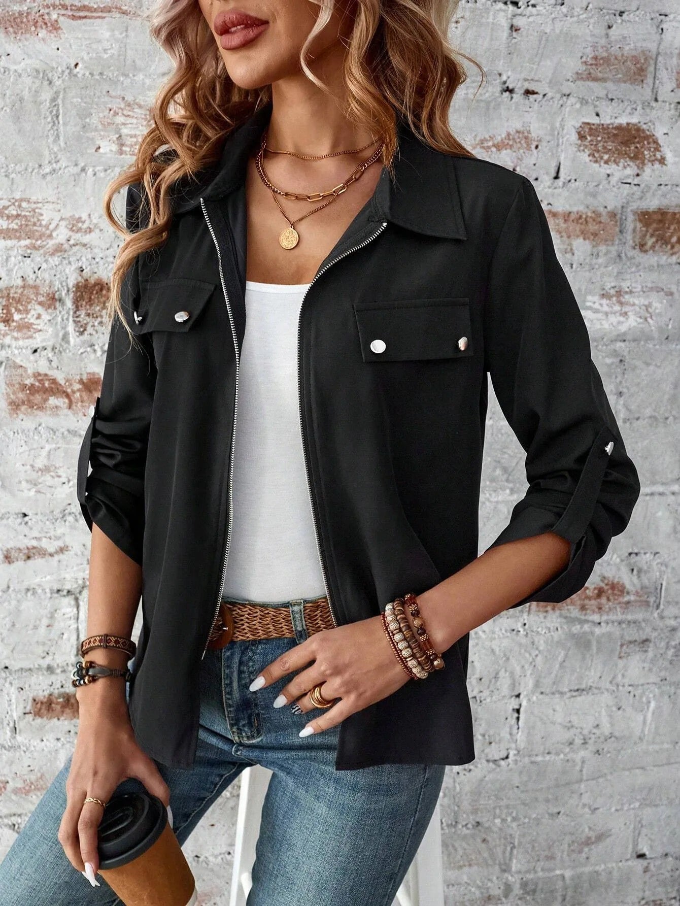 Variant image for Robyn | Stilvolle Reißverschlussjacke für Damen-11