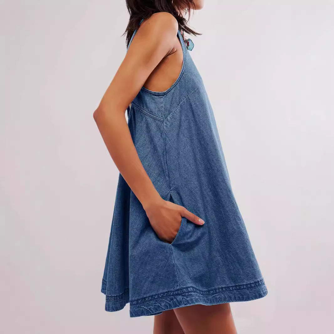 Melanie | Bequeme Denim-Kleid für Frauen