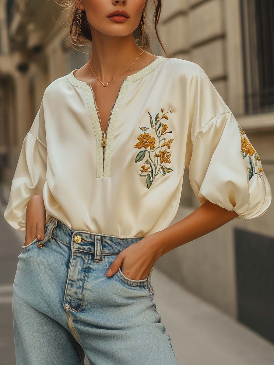 Claudia | Elegante Bluse Damen
