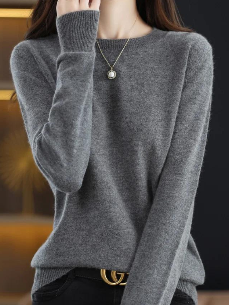 Daina | Klassische Wollpullover für Frauen