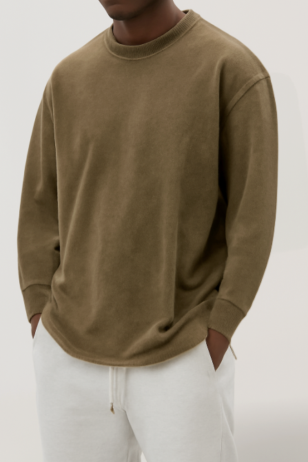 Warmood | Lässiger Pullover in Übergröße Männer