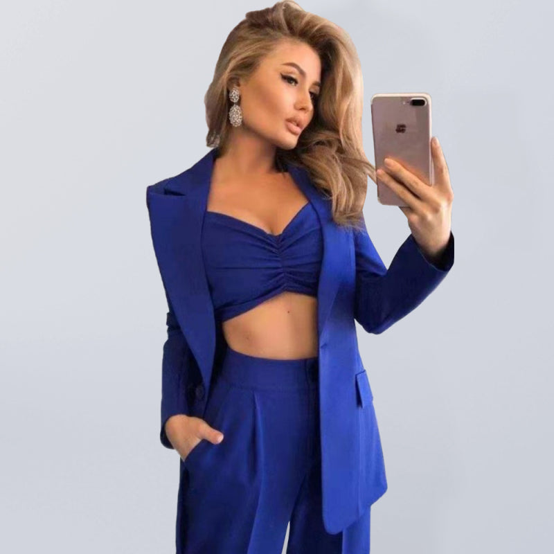 Charlotte | Eleganter Dreiteiliger Anzug für Damen