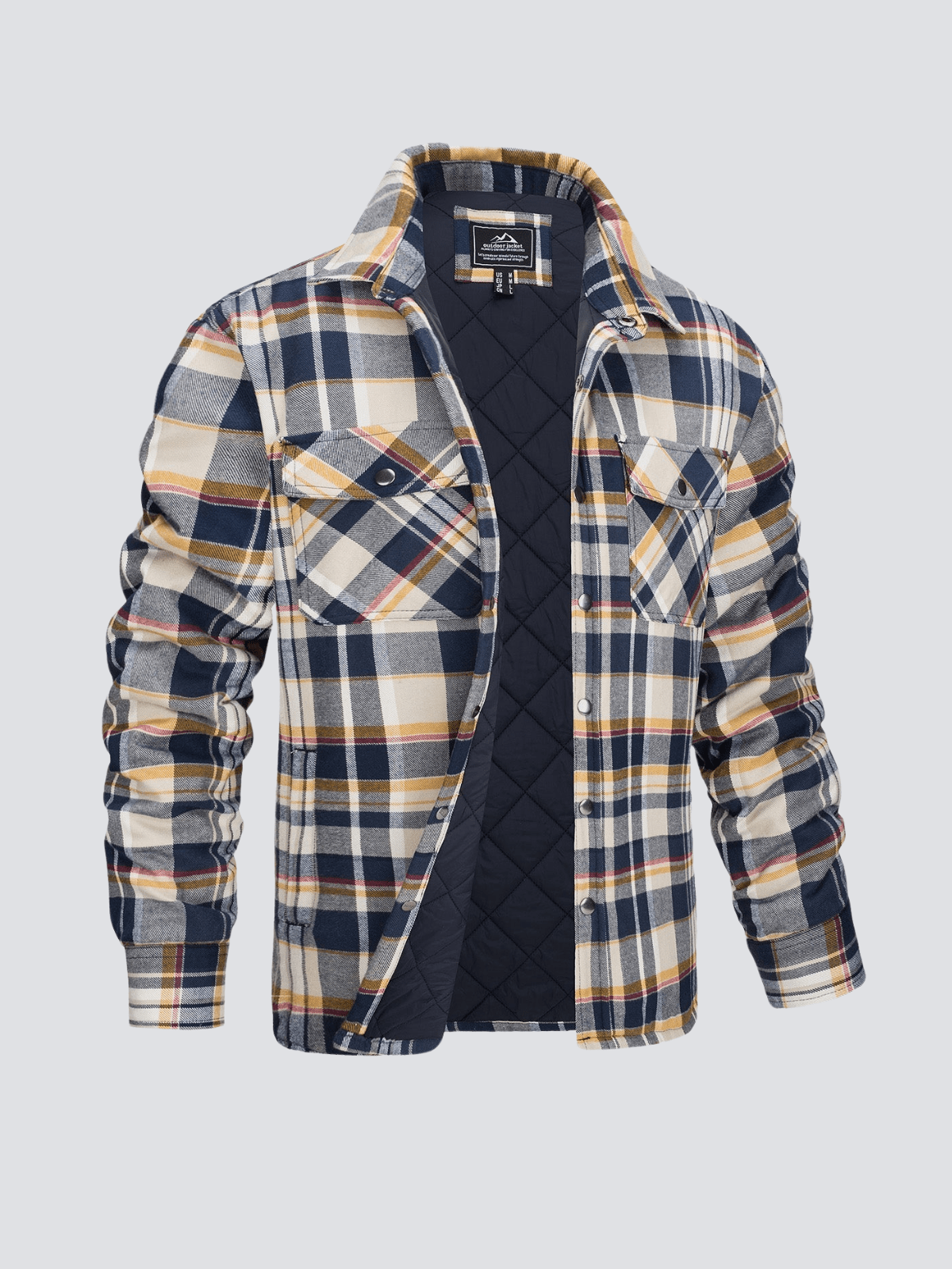Makron | Stilvoll Flanelljacke für Männer