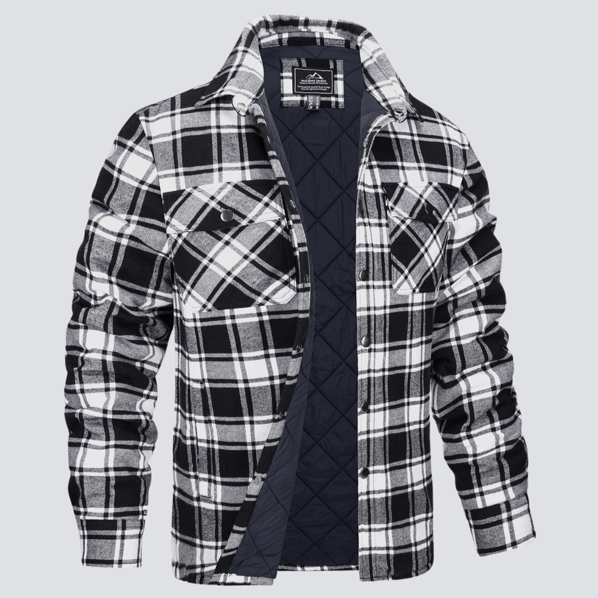 Makron | Stilvoll Flanelljacke für Männer