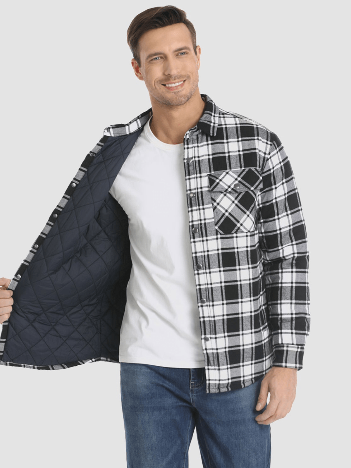 Makron | Stilvoll Flanelljacke für Männer