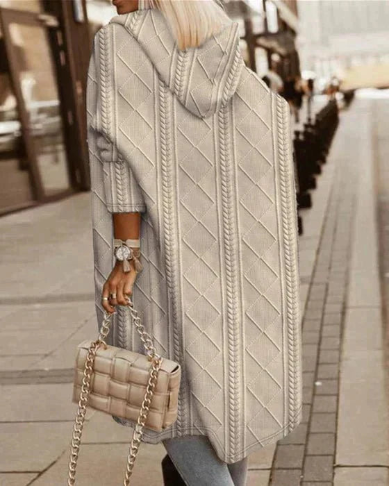 Nova | Cappotto con cappuccio alla moda per donne