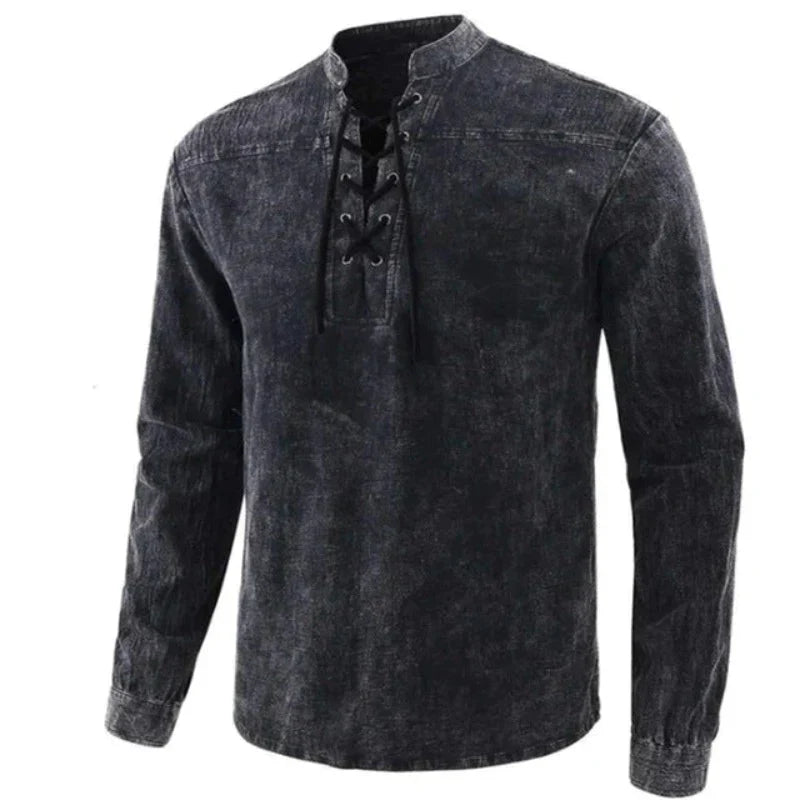 Variant image for Dylan | Klassisches V-Neck Hemden für Herren - Leicht & Atmungsaktiv-2