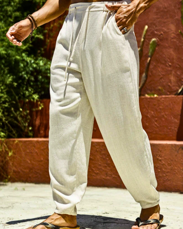 Nathan | Premium Linen Pants Men for Style and Comfort