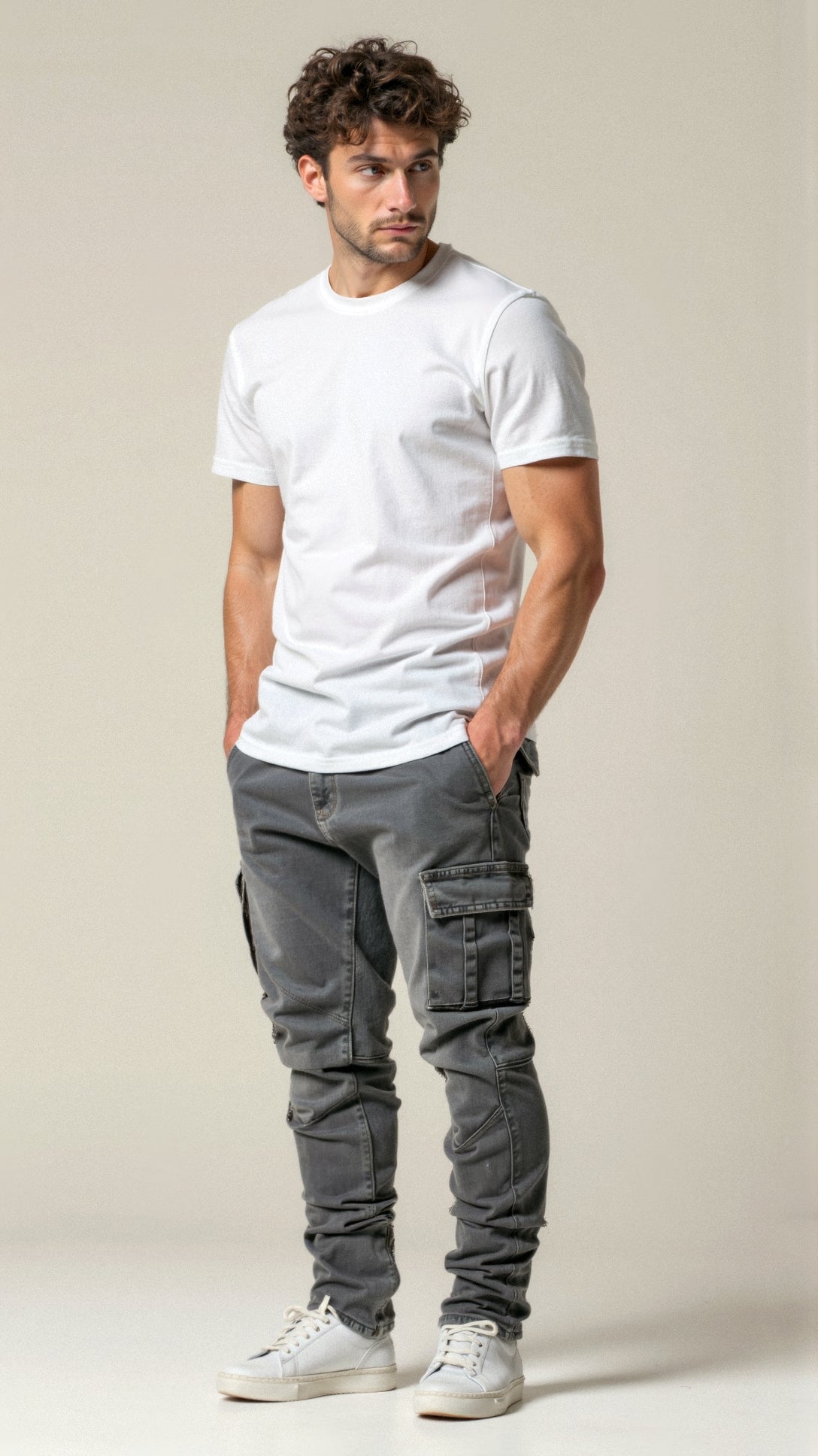 Cezar | Klassisches Cargo-Jeans für Männer