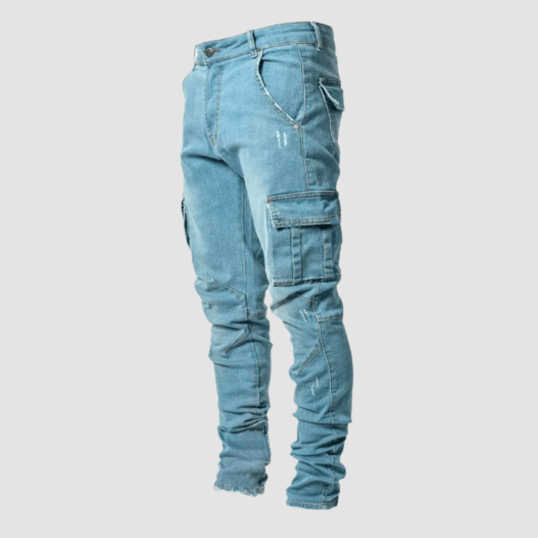 Cezar | Klassisches Cargo-Jeans für Männer