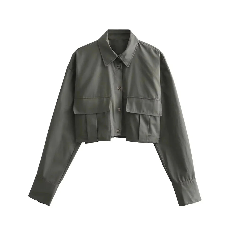 Arttu | Comfortable Cropped Shirt for Women