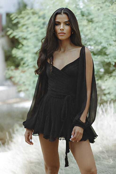 Variant image for Alexa | Luftiges Damenkleid für Sommer – Leichtes Kleid mit Shorts-4