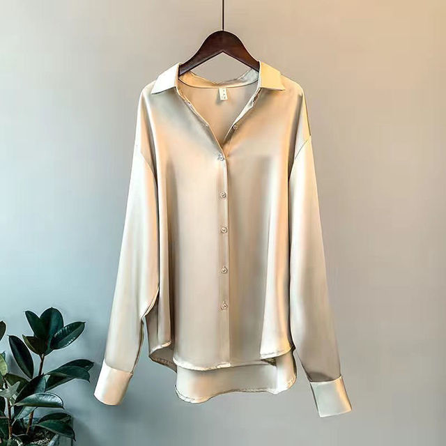 Roma | Elegante camicia di raso per donna