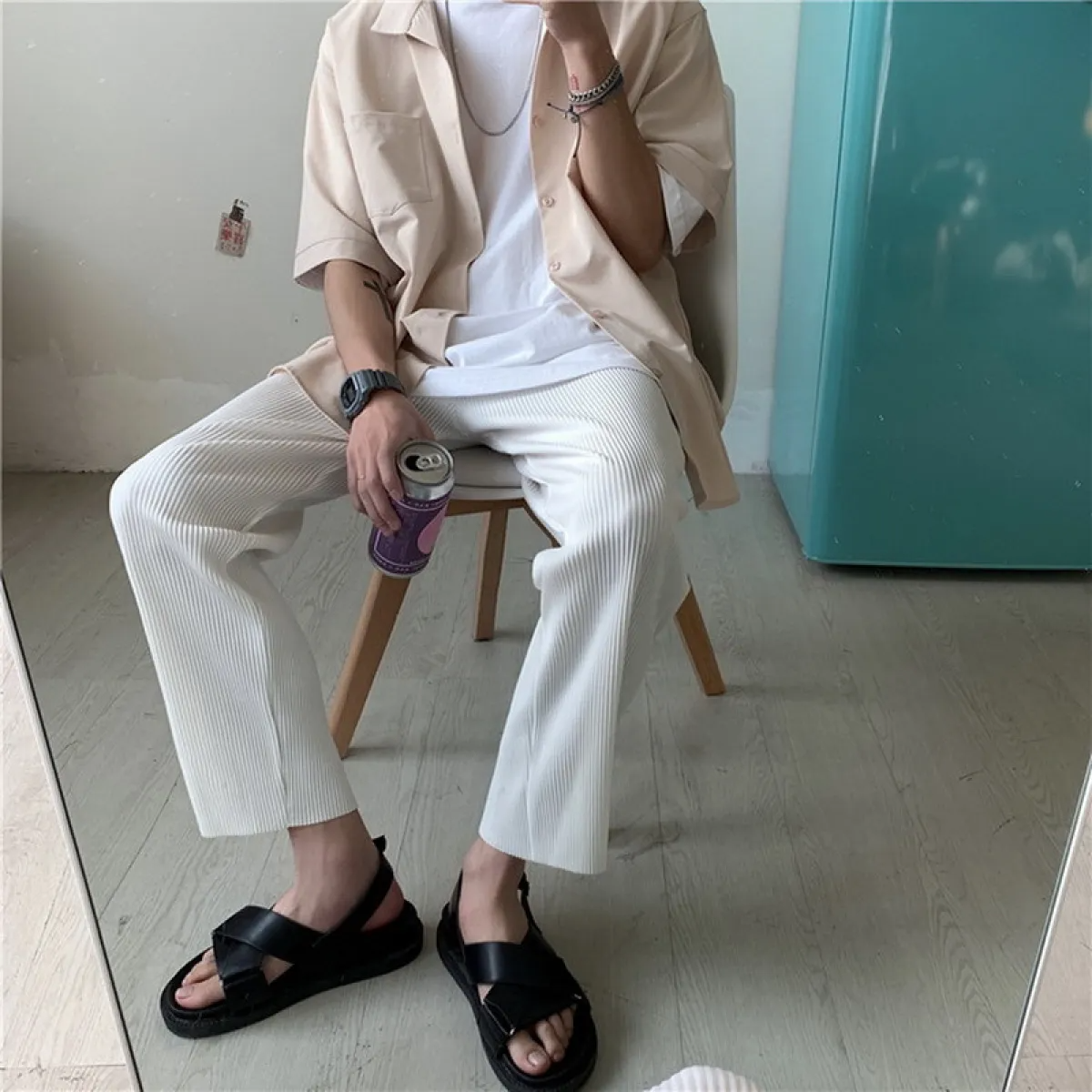 Ethan | Klassische Leinenhose für Männer