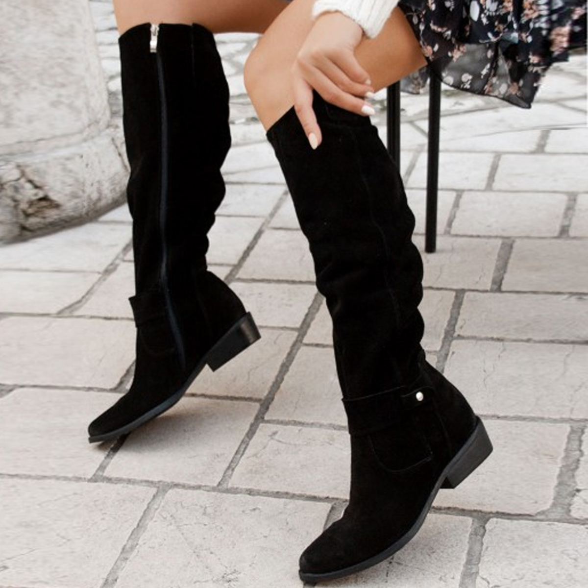 Ramona | Elegante Modestiefel für Damen mit rutschfester Sohle