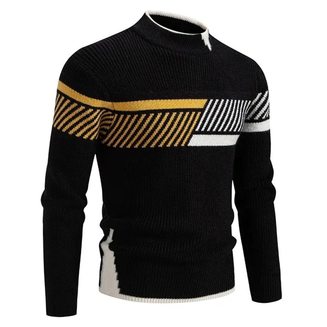 Raju | Stilvoll Geometrisches pullover für Männer