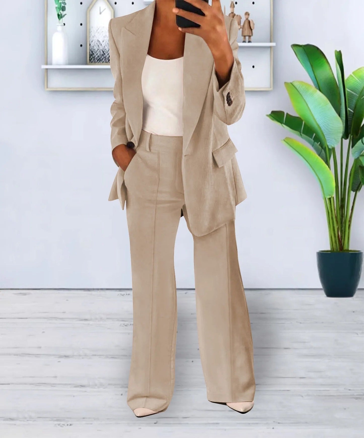 Jennifer | Elegantes Blazer-Set für Frauen, 2-teilig, zeitlos und modern
