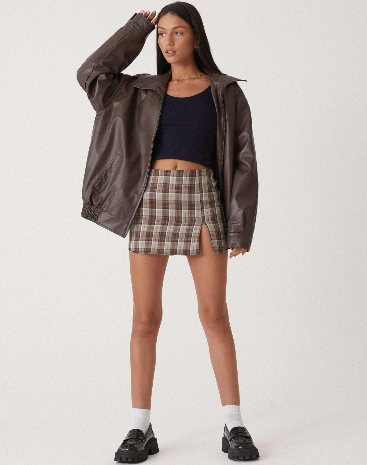 Variant image for Beatrix | Lässige Lederjacke Damen für Stilvolle Outfits-1