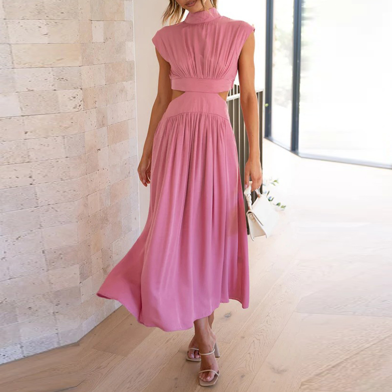 Variant image for Juli | Elegantes Sommer Maxikleid für Damen, Lange Kleider mit Hoher Taille-17