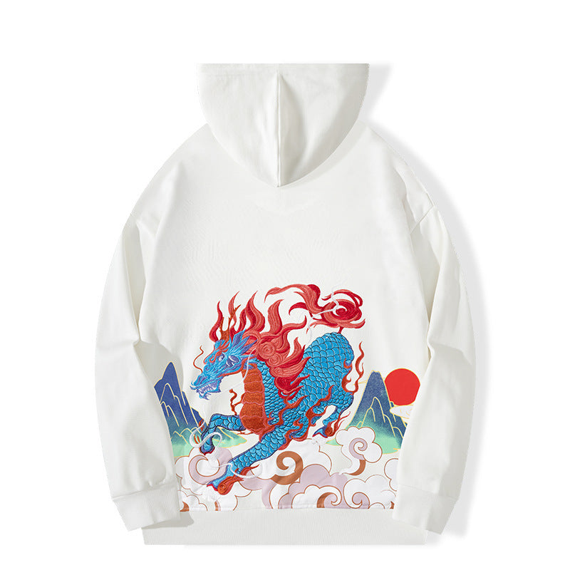 Unisex Hoodie mit Drachen-Print 5