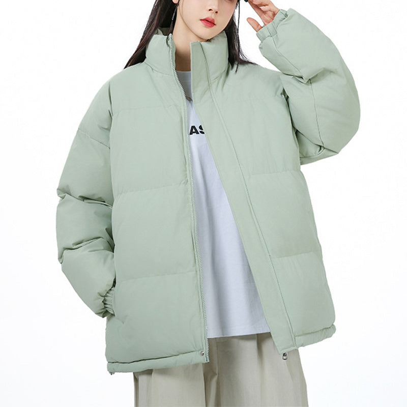 Giacca invernale oversize unisex con collo alto