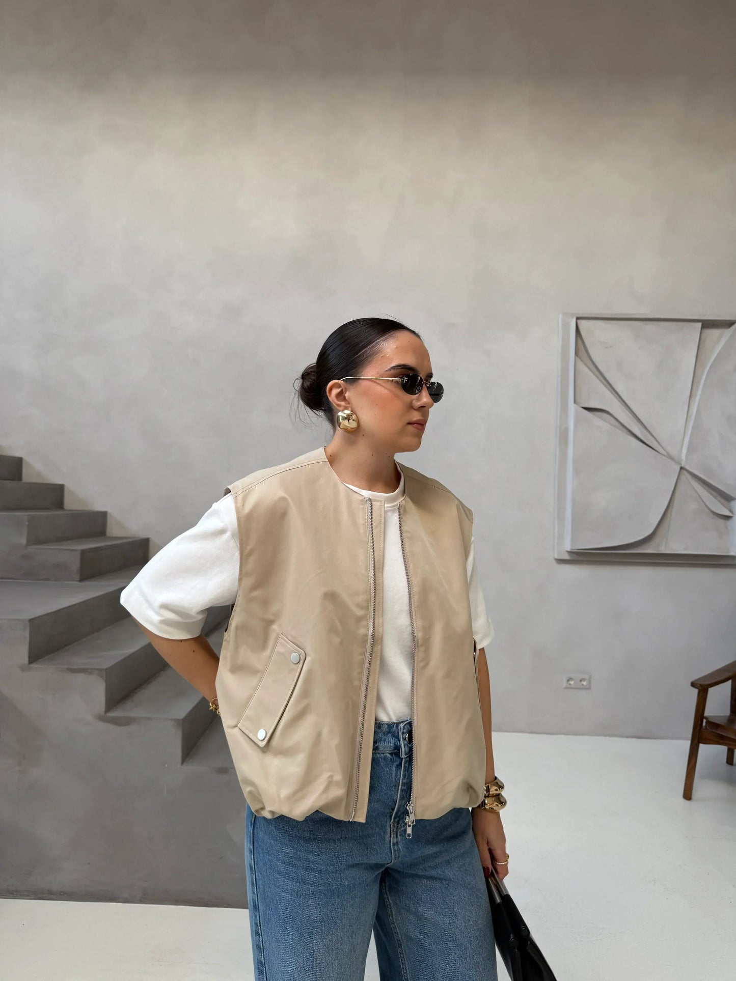 Variant image for Beatrix Leichte Ärmelose Weste Damen | Bequeme Outdoor Weste für Sport und Alltag-10